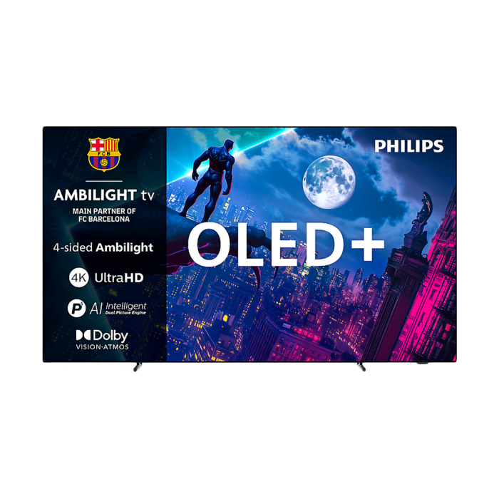 Philips 65OLED950/12 4K GOOGLE TV OLED+ 4-SIDE AMBILIGHT TV 144 Hz DUAL P5 AI Procesor