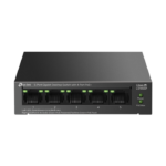 TP-Link LS105GP 5-Port Gigabit Desktop Switch with 4-Port PoE+ 4x Gigabit PoE+ Ports 1x Gigabit