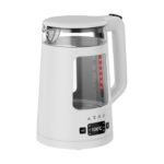 AENO Electric Kettle EK6: 1850-2200W 2L Strix Square-shaped body Transparent lid High Resistant Glass LED-Illumination