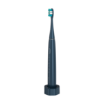 Wireless Tooth Brush Navy Blue 3 Brush Heads 1400mAh Function: Soft Clean Massage White Sweep