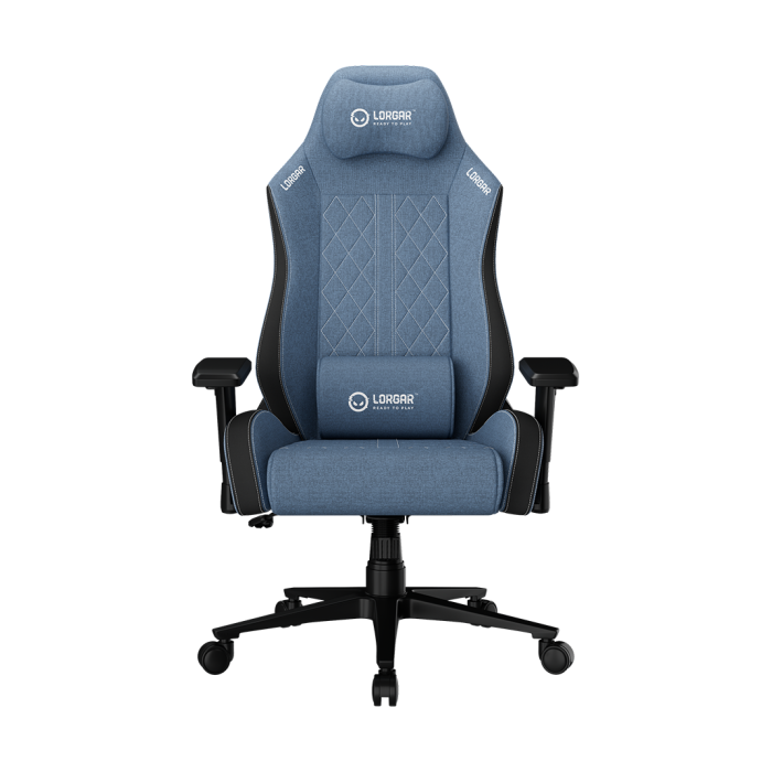 LORGAR CHA41 Ergonomic Gaming Chair Advanced premium anti-stain fabric Blue