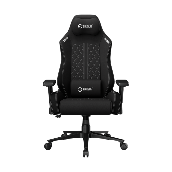 LORGAR CHA41 Ergonomic Gaming Chair Advanced premium anti-stain fabric Black/white