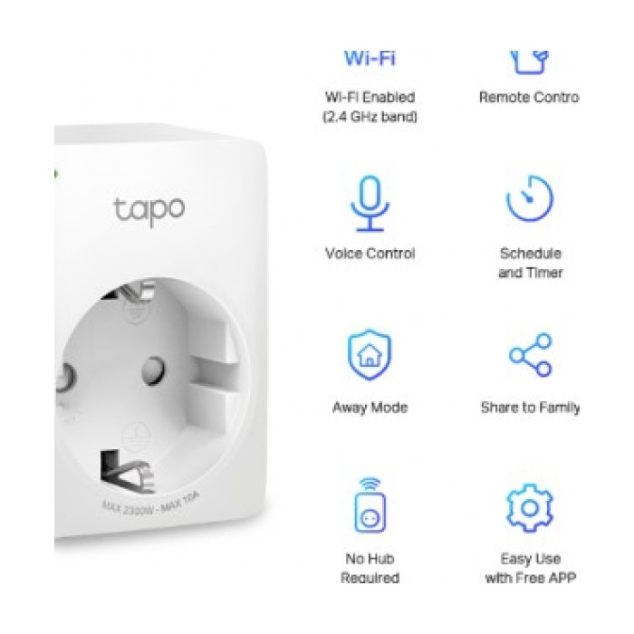 TP-Link Tapo P100 Mini Smart Wi-Fi Socket
