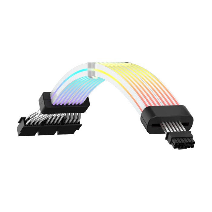 RYZE ARGB Napojni kabl za VGA16pin 3x6+2Pin to 12VHPWR Black