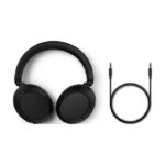 Philips TAH6000BK slušaliceprilagodljivo blokiranje bukeBT 6.0; reprodukcija do 80h; CRNE