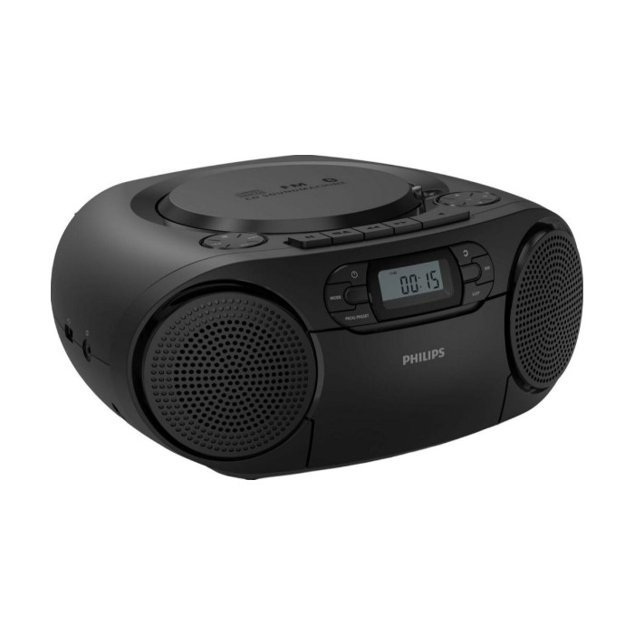 Philips TAZ2200 CD SoundmachinCD; CD-R; CD-RW; FM Antena;BT; USB; KASETEFON; (RMS) 3WX2; crna Philips TAZ2200 CD SoundmachinCD; CD-R; CD-RW; FM Antena;BT; USB; KASETEFON; (RMS) 3WX2; crna
