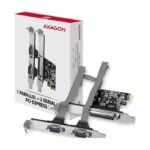 AXAGON PCEA-PSN PCI-Express Adapter,1x Parallel+2xSerial+LP