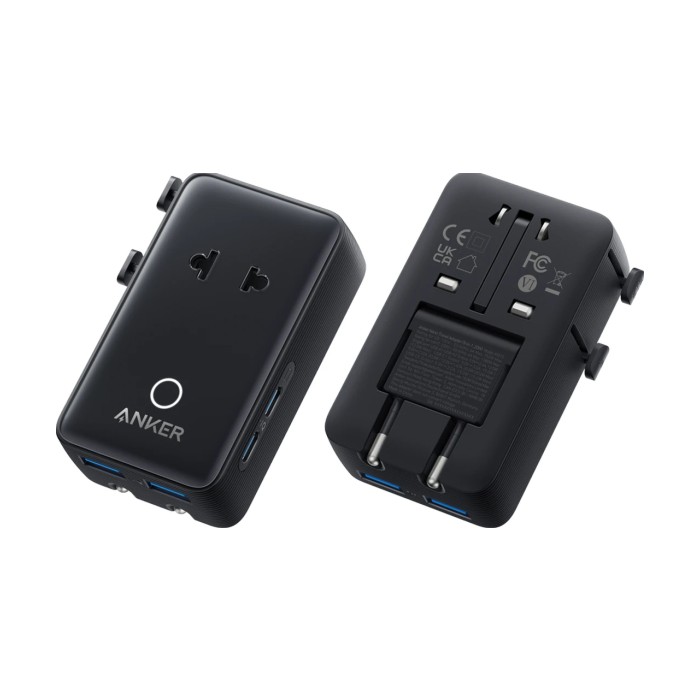 Anker Nano Travel Adapter 5-in-1 20W Black