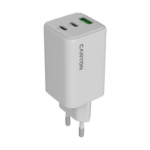 CANYON charger CU65ACC GaN 65W 2xPD 1xQC EU White