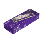 LORGAR KBP70MW Wireless 65% Mechanical Gaming Keyboard Pro Beige CZ/SK layout