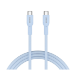CANYON cable OnWire 60CL C-C 60W COLOR Braided 1m Light Blue