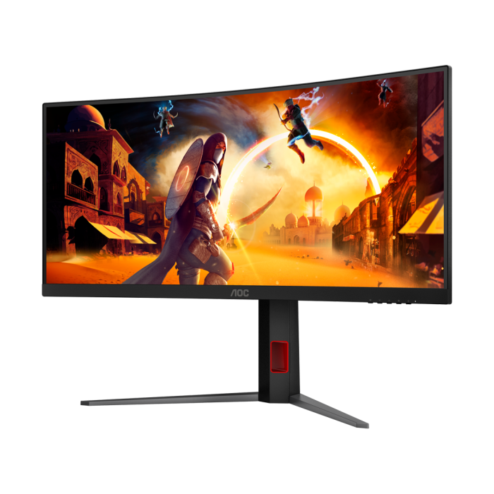 AOC Monitor Gaming CU34G4Z 34" Curved Fast VA WQHD 3440x1440 240Hz 1500R 1ms DisplayHDR 400