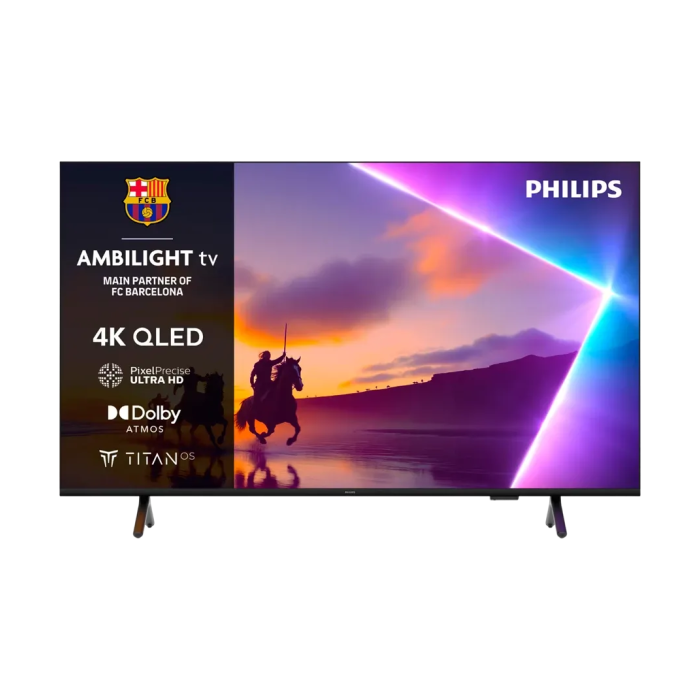 Philips TV QLED 4K AMBILIGHT 50PUS8510/12 126 cm 50" TV Pixel Precise Ultra HD Titan