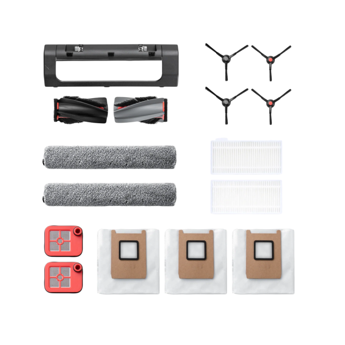 Anker eufy Accessories Package MixedColor for C28 includes: Side Brush x2 Roller Brush and Brush