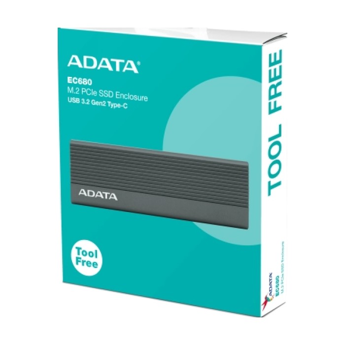 ADATA kućište za M.2 NVMe SSD Box Type-C EC680