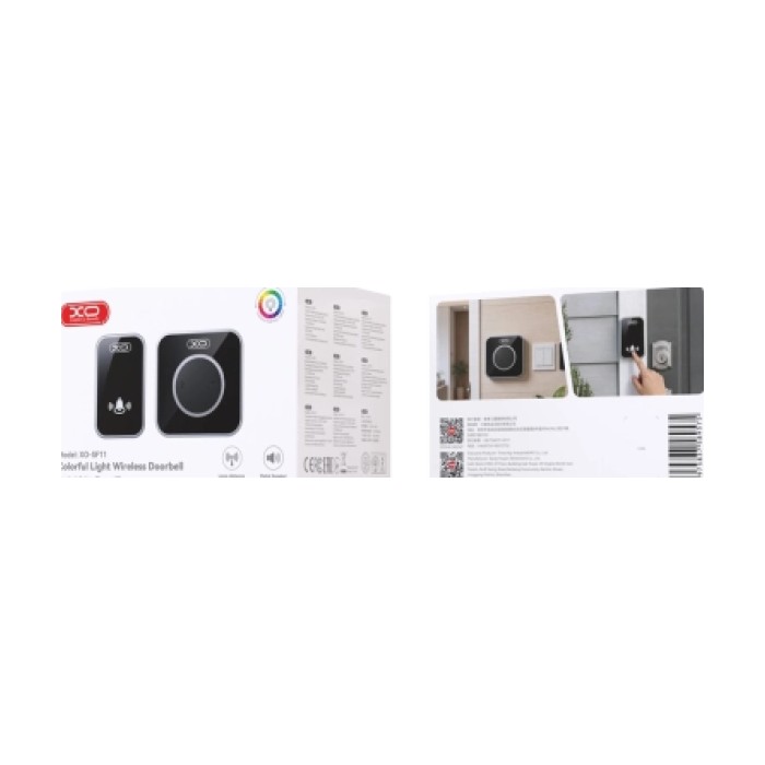 XO SF11 Multicolour Flashing Doorbell Wireless