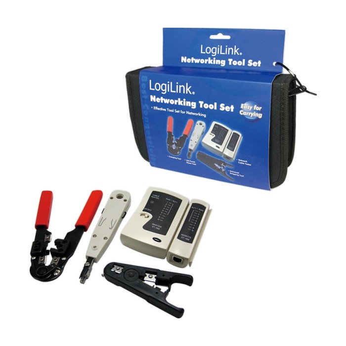 LogiLink Networking Tool set 4in1 WZ0012