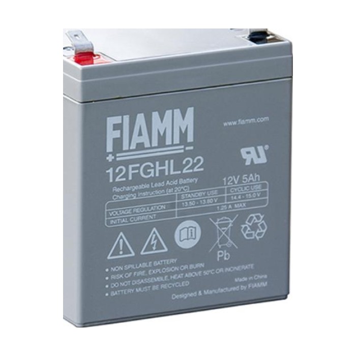 FIAMM baterija 5Ah 12V | 12FGHL22