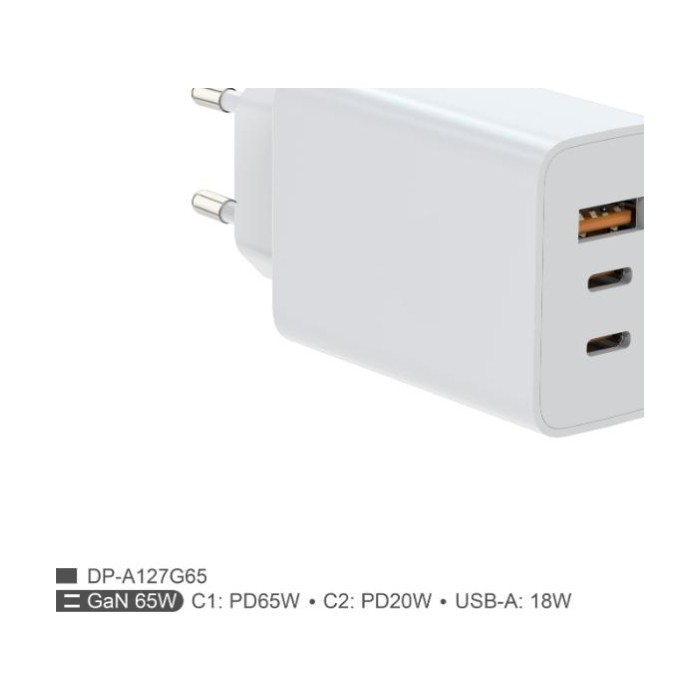 Zidni punjač FULMOVA GAN 25WZidni punjač FULMOVA GAN 25W