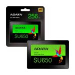 SSD ADATA 256GB 2,5" SU650520MB/s read, 450MB/s writeSATA