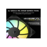 CORSAIR NAUTILUS 360 RS AIOLiquid CPU Cooler, Black,RS120LGA1851, LGA1700, AM5, AM4