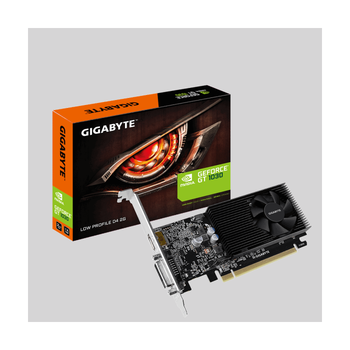 Gigabyte VGA GT 1030 LP2GB GDDR4 64bit; DVI,HDMI;[GV-N1030D4-2GL]