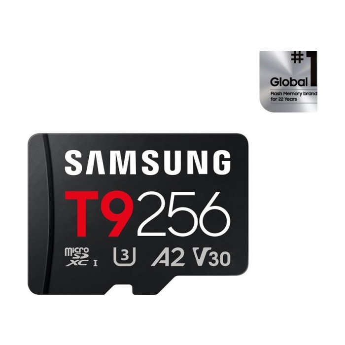 Samsung Micro SD 256GB T9200MB/s Read,130MB/s Write