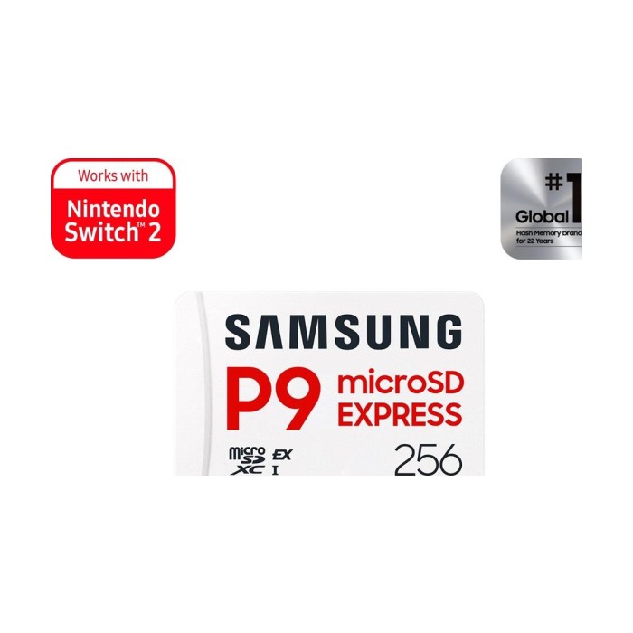 Samsung Micro SD 256GB ExpressP9,up to 800MB/s,works with Nintendo Switch 2