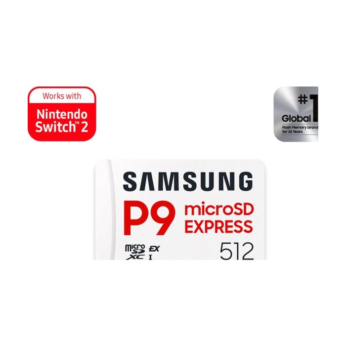 Samsung Micro SD 512GB Expressup to 800MB/sworks with Nintendo Switch 2