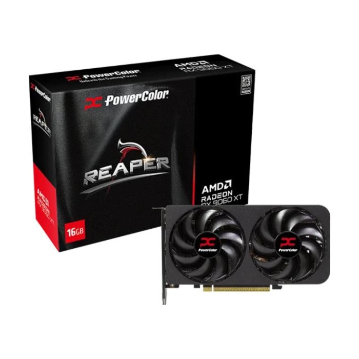 POWER COLOR RX 9060 XT Reaper16GB GDDR6, 128-bit, 2xDPHDMI