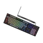 LORGAR Azar 514 Wired mechanical gaming keyboard RGB backlight 1680000 colour variations 18 modes keys