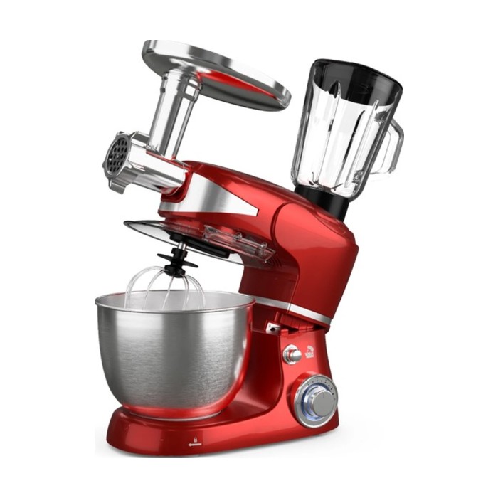 TESLA Kuhinjski robot KR600RA3 u 1; 1000 W; 6 brzina; 5 lit posuda; mljevenje mesa + blender 1,5lit