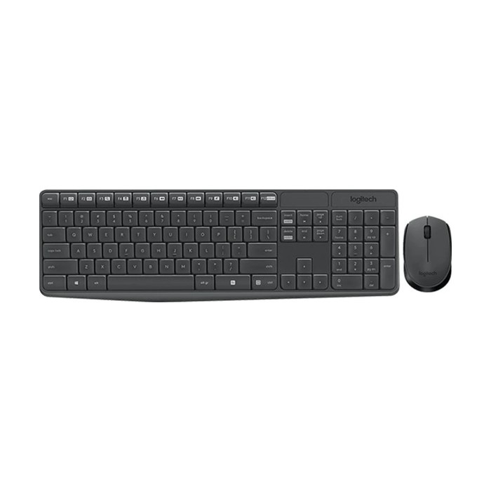 LOGITECH MK235 Wireless Combo - GREY - HRV-SLV-SRB