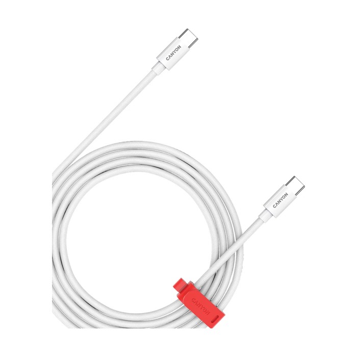 CANYON cable CC60AB C-C 60W Braided 2m White