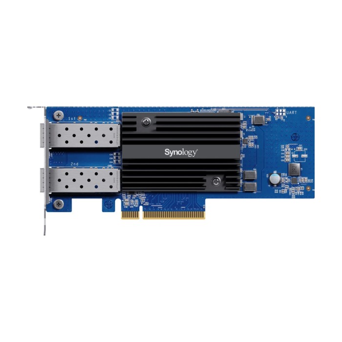 E10G30-F2Dual-port 10GbE SFP+ add-in card for Synology systems