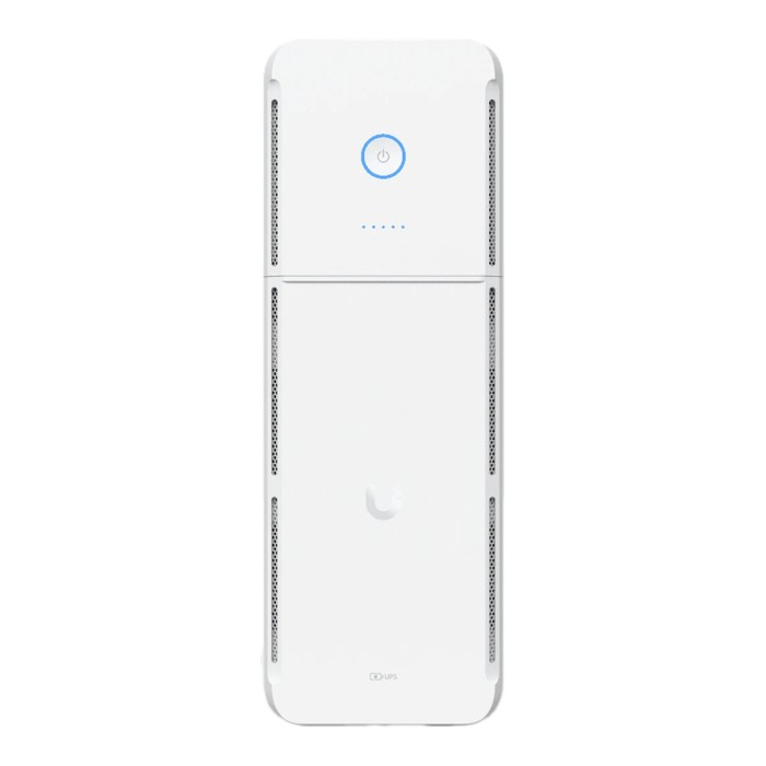 Ubiquiti UPS-Tower-EU UniFi managed 1kVA uninterruptible power supply with 5 surge-only outlets and 5 software-resettable