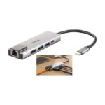 D-Link DUB-M520, 5-in-1 USB-C Hub sa HDMI/Ethernet i napajanjem