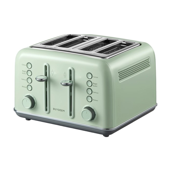 BUYDEEM 4 Slice Toaster model DT640E color Cozy Greenish EU