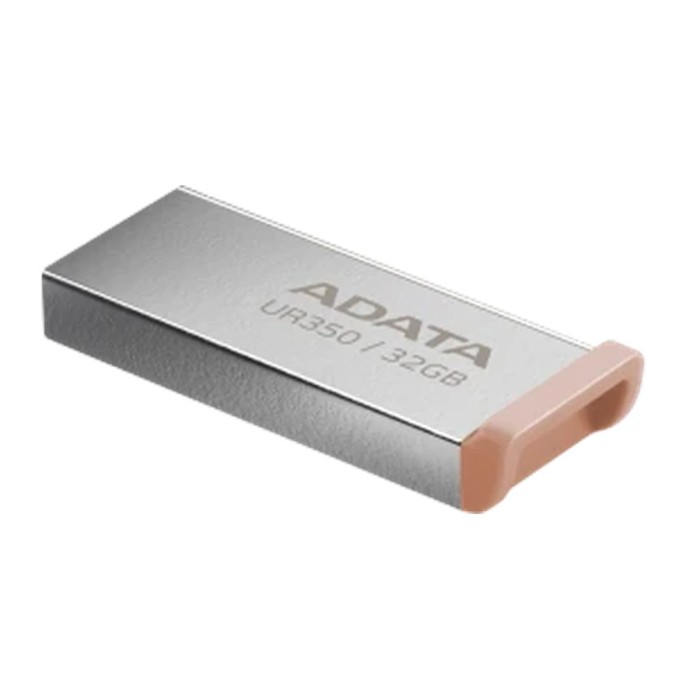 ADATA USB 32GB UR350 3.2 Smeđi Metal Style 100Mbps
