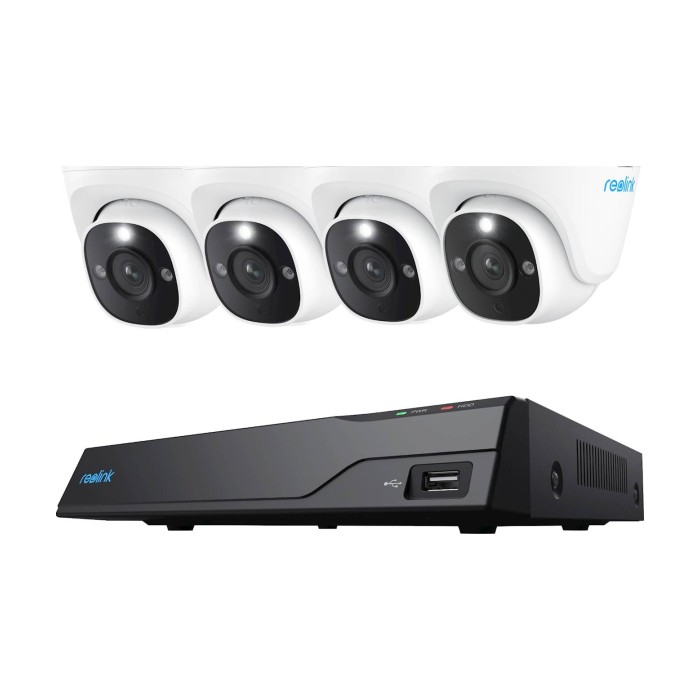 NVR snimač Reolink NVS8-12MD4 4k, 12MP, 8 kanalni NVR, 2TB HDD, 4x POE kamera