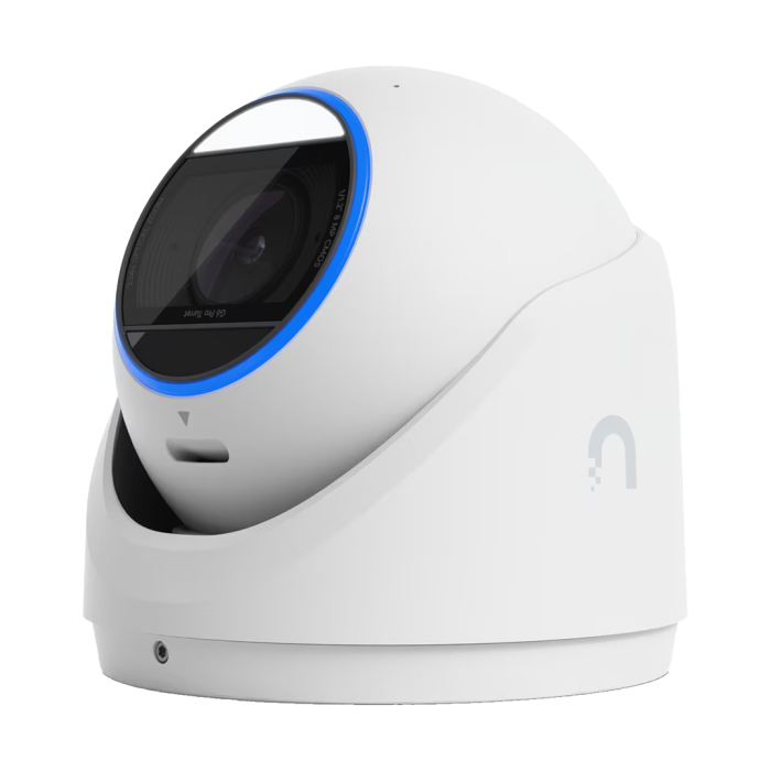 Ubiquiti UVC-G6-Pro-Turret-W All-weather tamper-resistant 4K PoE+ camera with a Multi-TOPS AI engine 2.36x optical zoom