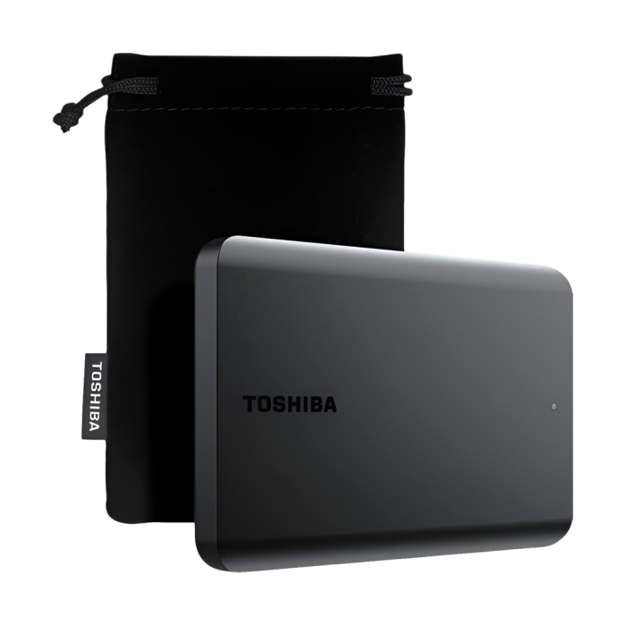 Toshiba External Hard Drive Canvio Basics Excl 2.5" 1TB USB3.2 Gen 1 Black
