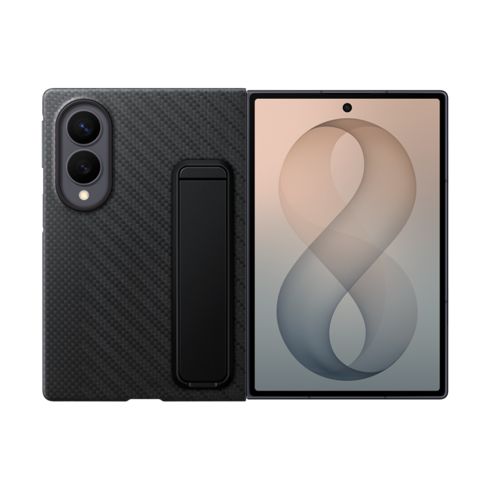 Samsung Galaxy Fold8 Carbon Standing Black