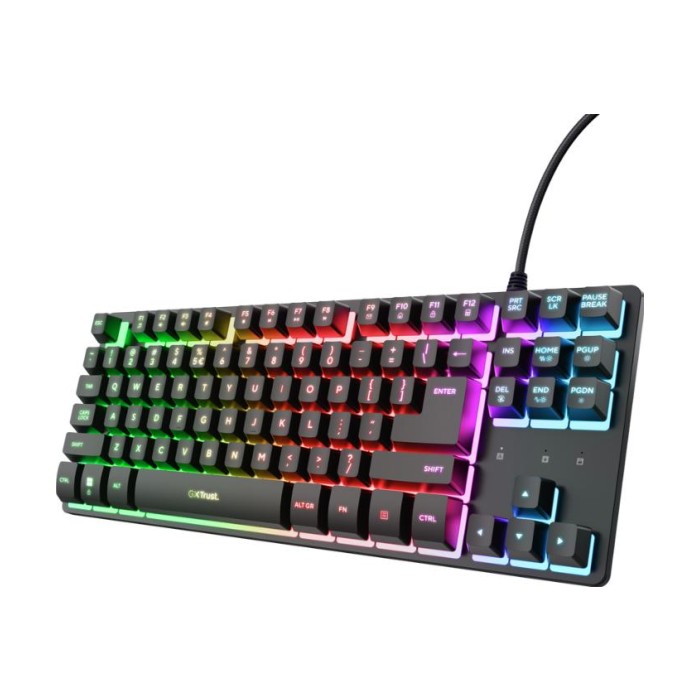 Trust GXT833 Thado TKL, Tastatura Crna, lokalizovano