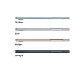MacBook Air 15-inchMidnight Model A3448M5 CHIP WITH 10C CPU 10C GPU16GB unified memory35W Dual USB-C