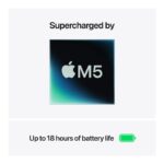 MacBook Air 15-inchMidnight Model A3448M5 CHIP WITH 10C CPU 10C GPU16GB unified memory35W Dual USB-C