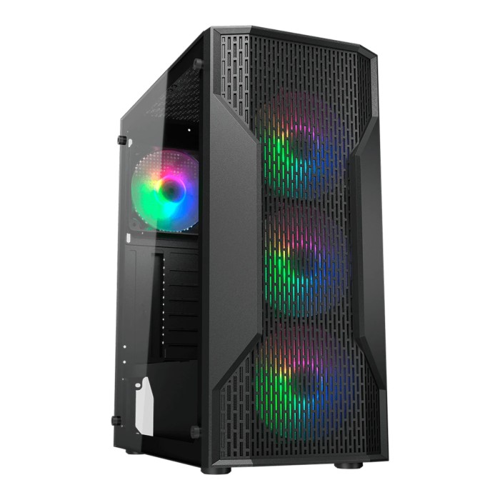 COUGAR MX110 RGB PC Case Mid tower Black