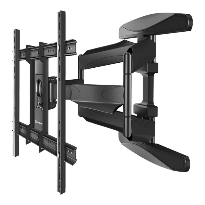 ONKRON Full Motion TV Wall Mount for 40 to 75-inch Flat Panel TVs Digital Panels