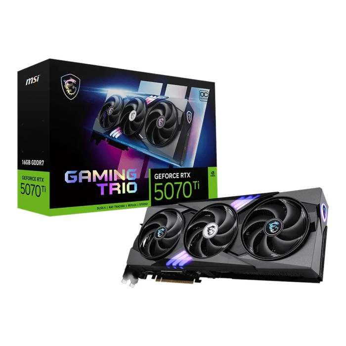 VGA MSI RTX 5070TI 16G GAMING TRIO OC