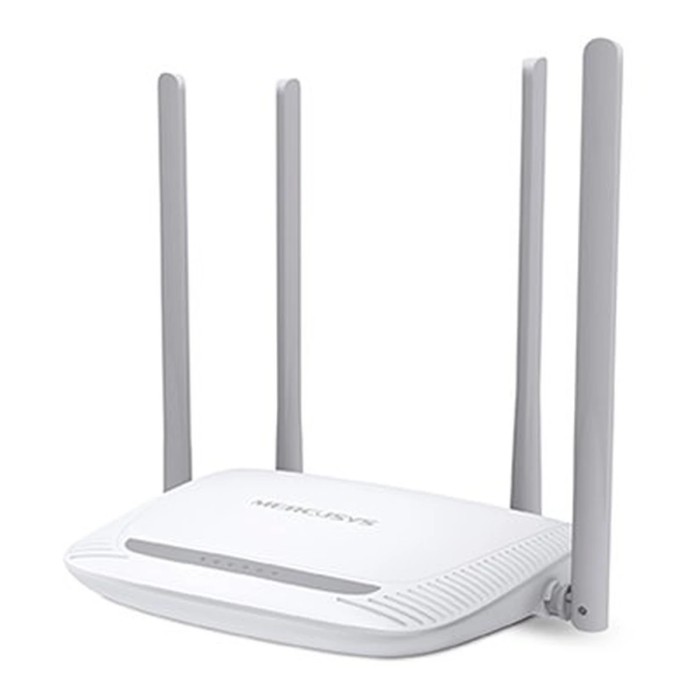 Mercusys 300Mbps Enhanced Wireless N Router 4x10/100Mbps LAN ports 1x10/100Mbps WAN port 4 x 5dBi